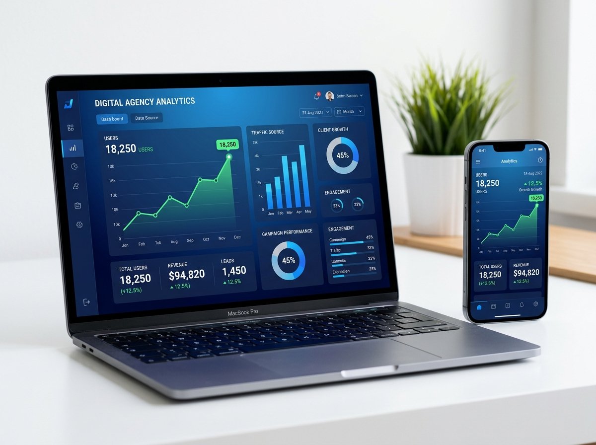 VELIAN Digital Solutions - Dashboard Analytics Website